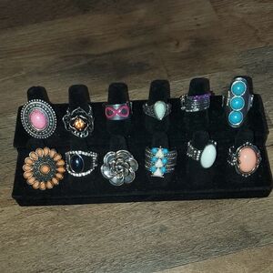Stylish Assorted Rings Set